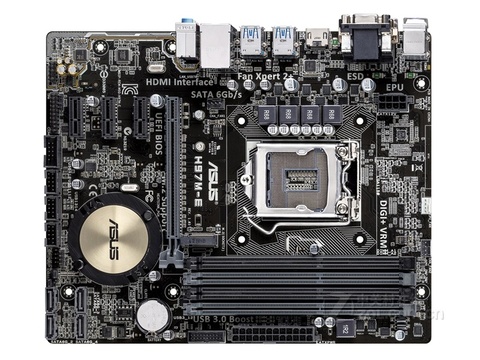 Оригинальная материнская плата для ASUS H97M-E LGA 1150 DDR3 SATA III USB3.0 16 Гб H97, десктопная материнская плата ► Фото 1/1