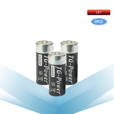 Щелочные батареи kpay LR1, 3 шт./лот/набор, Размер N E90 MN9100 910A 1,5 V, одноразовые, сухое, для плееров Sperker, Bluetooth ► Фото 1/6