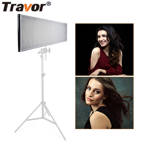 Travor FL-3090A гибкая светодиодная лампа для видеосъемки/освещение для студии/576 Двухцветная светодиодная лампа для видеосъемки 3200 K-5500 K 2,4G ► Фото 1/1