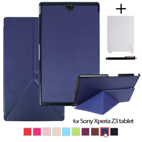 Чехол для Sony Xperia Z3 Tablet Compact 8 '', чехол-подставка из искусственной кожи для Sony Xperia Z3 Tablet Funda Capa ► Фото 1/6