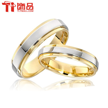 Супер предложение, размер 3-14, женские свадебные кольца из титановой стали, кольца для пар, обручальные кольца, гравировальные кольца (Цена указана за 1 шт.) ► Фото 1/6