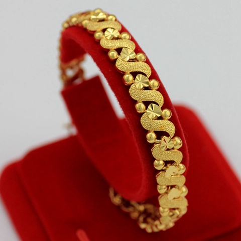 Женский браслет Finework, элегантный подарочный браслет-цепочка из желтого золота ► Фото 1/3