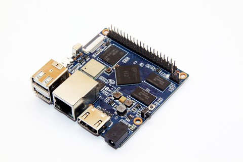 Плата Allwinner H2 + Quad-Core MiNi A7 SoC BPI-M2 Plus Banana Pi ► Фото 1/2