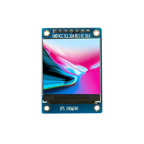 1,3-дюймовый IPS OLED дисплей, модуль 240*240 RGB TFT для DIY ЖК-платы ST7789 7Pin 4-проводной электронный ► Фото 1/4