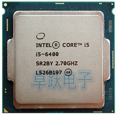 Процессор Intel Core i5-6400 Quad core 2,7 ГГц 6 Мб кэш-памяти LGA1151 ► Фото 1/1