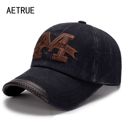 Бейсболка AETRUE в стиле хип-хоп для мужчин и женщин, модная брендовая Кепка для папы, шапка для мужчин ► Фото 1/6