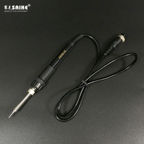 Ручка для паяльника SAIKE 936, черная керамическая нагревательная сердцевина A1322 ► Фото 1/5
