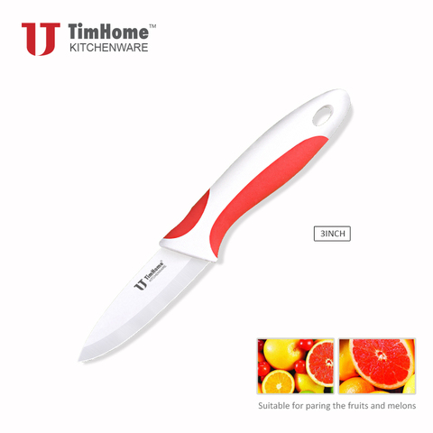 Timhome 3-дюймовый нож для очистки овощей Керамика Ножи фрукты Ножи ► Фото 1/1