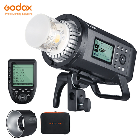 В наличии Godox AD600Pro 600Ws TTL HSS Встроенный 2,4G Беспроводная X СИСТЕМА Li-on батарея наружная вспышка с передатчиком Godox Xpro ► Фото 1/1