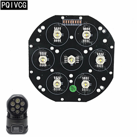 7x10 Вт светильник для 7x10 Вт мини движущийся головной свет rgbw 4 в 1 ► Фото 1/3
