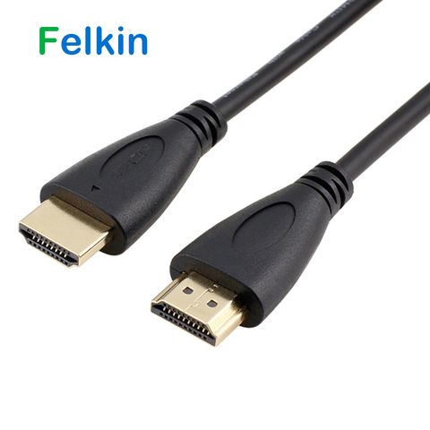 Кабель Felkin HDMI к HDMI, кабель HDMI 1,4 3D 1080P, видео кабель для HDTV, Xbox, PS3, ноутбука, проектора 0,5 м, 1 м, 1,5 м, 2 м, 3 м, 5 м ► Фото 1/6