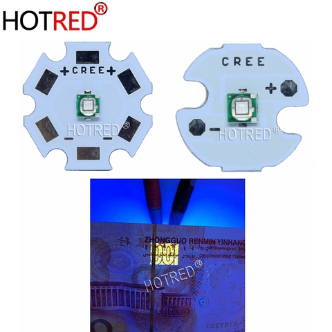 1 шт. 3 Вт 3535 высокомощный светодиодный Ультрафиолетовый чип нм эмиттер диод Ультрафиолетовый DIY с 8/12/14/16/20 мм pcb ► Фото 1/6