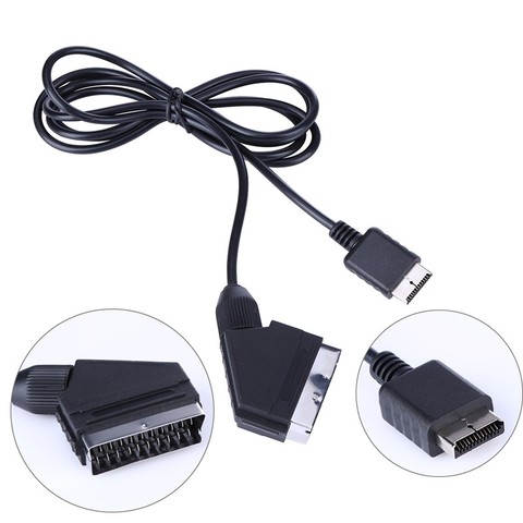 1 шт. м AV-кабель RGB SCART TV AV сменный Соединительный кабель для Sony Playstation PS1 PS2 PS3 для консолей PAL/NTSC ► Фото 1/6