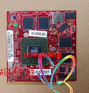 Видеокарта для ноутбука Acer Aspire 4920G 5530 5720G 5920G 7520G для ATI Mobility Radeon HD4570 HD 3650 HD3650 DDR2 512 Мб ► Фото 1/1