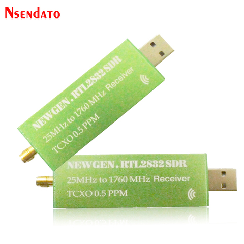 ТВ-тюнер USB2.0 RTL SDR 0,5 PPM TCXO RTL2832U R820T2, тюнеры AM FM NFM DSB LSB SW, программно определяемое радио SDR, ТВ-сканер, приемник ► Фото 1/6