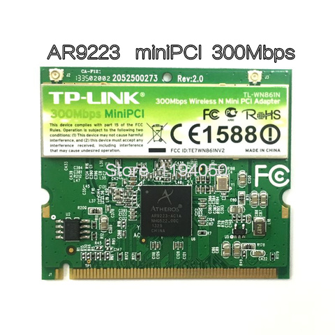 WDXUN Atheros AR9223 300 Мбит/с мини PCI беспроводной N WiFi адаптер Mini-PCI WLAN карта для Acer Asus Dell Toshiba карта ► Фото 1/6