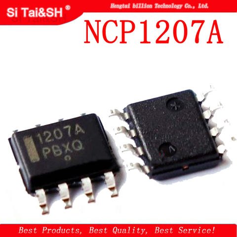 5 шт. NCP1207A SOP-8 NCP1207 NCP1207ADR2G NCP1207ADR SOP 1207A SMD ЖК-чип питания ► Фото 1/1