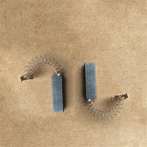 2 шт., карбоновые щётки для пылесоса Philips Midea Haier Sanyo, 6,5x10x32 мм ► Фото 1/6