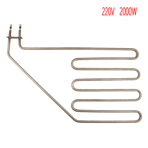 Электрическая тепловая трубка для сауны с наклонными ножками, 2000 Вт, 220 В, 4U коническая нагревательная труба, четыре u-образных нагревательных элемента для сауны ► Фото 1/1