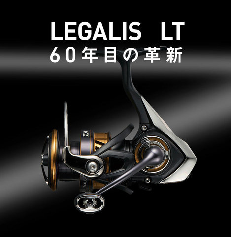 2022 Япония Daiwa Legalis LT 1000D 2000D 2500 3000-C 4000D-C 5000D-C 6000D 5BB Спиннинг рыболовная Катушка ► Фото 1/4