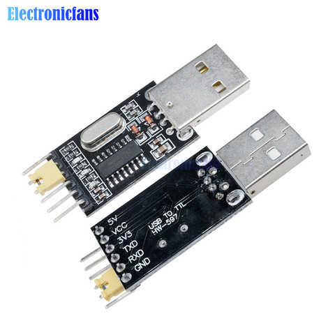 Модуль преобразователя USB в TTL UART CH340G CH340, модуль преобразователя 3,3 В 5 В, Сменный переключатель Pl2303 CP2102 ► Фото 1/6