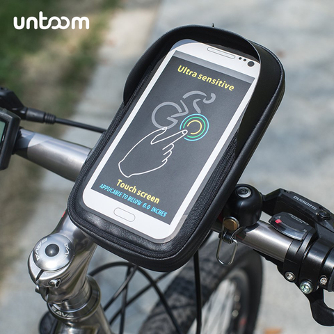 Водонепроницаемый велосипедный держатель для сотового телефона на руль мотоцикла 6,0 дюйма держатель-подставка для iPhone X Xs 8 7 Xiaomi ► Фото 1/6