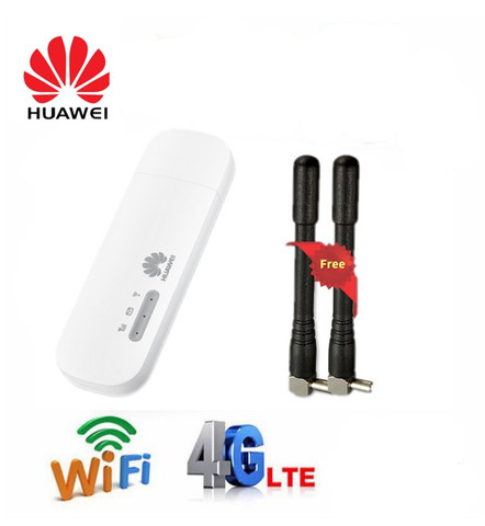 Разблокированный мобильный телефон Huawei E8372, внешняя идентификация, антенна 3G, 4G, LTE, 150 Мбит/с, Wi-Fi-роутер, USB-модем, ключ, 4G, автомобильный Wi-Fi-модем ► Фото 1/6