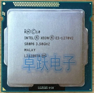 Процессор Intel Xeon V2, 3,5 ГГц, LGA1155, 8 Мб, четырехъядерный процессор, процессор с процессором, процессор E3 1270, V2, бесплатная доставка ► Фото 1/1