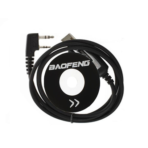 Оригинальный кабель Baofeng для Kenwood Wouxun Linton HYT quansheng WLN, программный шнур, драйвер CD, рация, USB кабель ► Фото 1/3