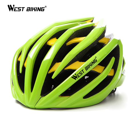 Велосипедный шлем WEST BIKING ультралегкий, защитный, впитывающий пот шлем из пенополистирола, для горных велосипедов ► Фото 1/1