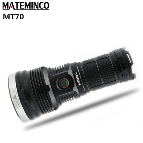 Новый светодиодный светильник Mateminco MT70 CREE XHP70.2, макс. 6000 люменов, ручной светильник, 1039 м, длинный светильник для поиска на открытом воздухе ► Фото 1/1