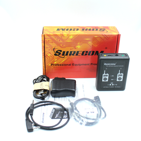 Surecom SR-629 дуплексный ретранслятор-контроллер поперечного диапазона SR629 для раций, двухстороннее релейное контроллер, релейная коробка ► Фото 1/6