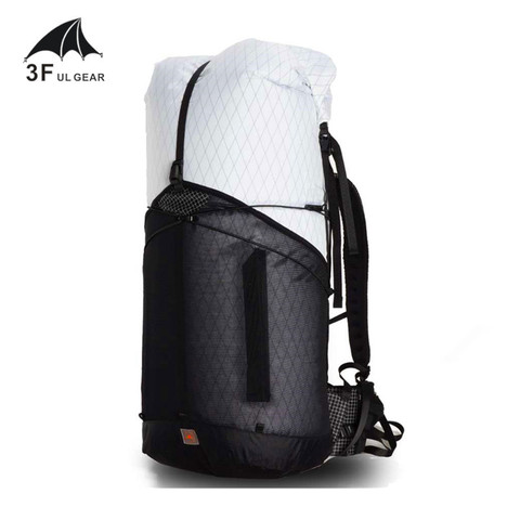 3F UL GEAR 55L большой рюкзак XPAC для скалолазания уличная Ультралегкая рамка сумки без упаковки легкий прочный для путешествий кемпинга туризма ► Фото 1/6