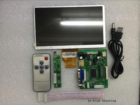 Плата контроллера LCD TTL LVDS, плата HDMI VGA 2AV 50 PIN для AT070TN90 92 94, поддержка автоматической платы драйвера Raspberry Pi ► Фото 1/5