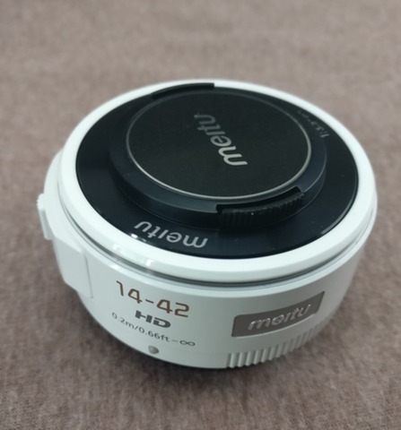 Совершенно новый Meitu 14-42 F3.5-5.6 ASPH OIS Zoom Lens для Panasonic для Olympus Micro 4/3 SLR camera EM10 EP5 EPL5 GF5 GH5 GF9 GX7 ► Фото 1/5