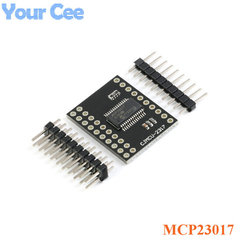 MCP23017 модуль последовательного интерфейса IIC I2C SPI двунаправленный 16-битный расширитель ввода/вывода контакты последовательный интерфейсны... ► Фото 1/1