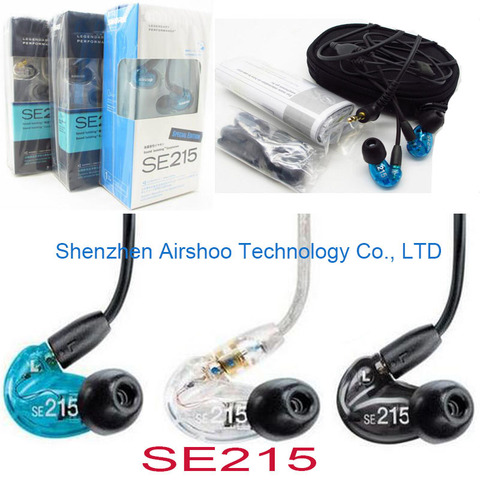 Новинка SE215 Hi-Fi стерео шумоподавляющие наушники 215 мм SE наушники-вкладыши с отдельным кабелем гарнитуры с коробкой VS SE535 ► Фото 1/1