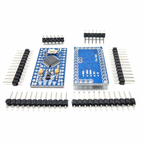 10 шт. Pro Mini Atmega328, 5 В, 16 МГц, ATmega128 для Arduino, совместимый с Nano, модуль 328P, с функцией замены, для Arduino ► Фото 1/1
