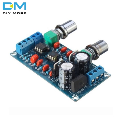 Фильтрующая пластина для нижних частот NE5532, цепь обработки сабвуфера NE5532 для модуля платы усилителя, двойной 9-15 В переменного тока ► Фото 1/5