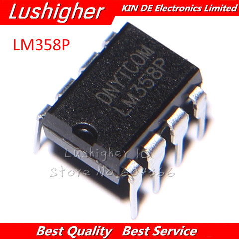 10 шт. LM358 DIP8 LM358N DIP LM358P 358 новый оригинальный ► Фото 1/5