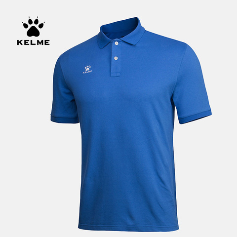 Мужские спортивные рубашки KELME, одежда для тренировок, рубашки поло для бадминтона, командные рубашки для настольного тенниса, быстросохнущие дышащие Джерси K15F117 ► Фото 1/5
