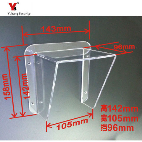Yobang Безопасность Бесплатная доставка домофон вилла дверной звонок хост контроль доступа водонепроницаемый чехол дождевик универсальный т... ► Фото 1/5