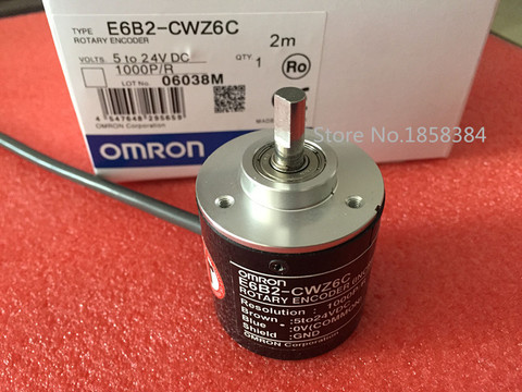 Новый E6B2CWZ6C OMRON роторный энкодер, E6B2-CWZ6C 2500 2000 1800 1024 1000 600 500 400 360 200 100 60 40 30 20P/R 5-24 В ► Фото 1/6