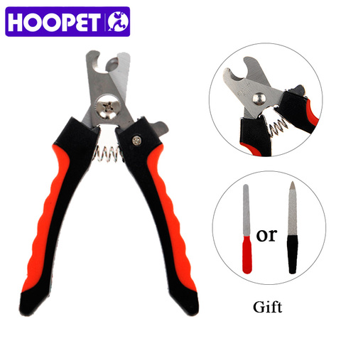 HOOPET Puppy Dog Stainless Steel Pet Nail Clippers Toe Grooming Pet Products ► Фото 1/5