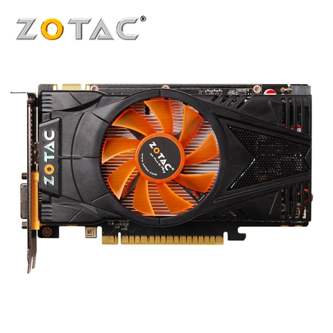 Видеокарта ZOTAC GTX 550 Ti 1 ГБ GPU GDDR5 для nVIDIA карта GeForce GTX550 Ti 1GD5 GTX 550Ti карты Dvi VGA Видеокарта ► Фото 1/6