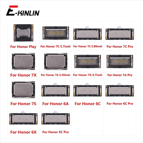 Верхнее ухо динамик приемник наушники для HuaWei Honor Play 7C 7A 7S 7X 6A 6X 6C 5C Pro запасные части ► Фото 1/6