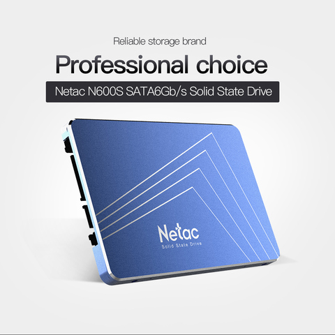 Netac 2,5-дюймовый SSD 480 ГБ 240 ГБ 120 ГБ Внутренний твердотельный накопитель TLC 430 ГБ SSD жесткий диск SATA6Gb/s для ноутбука, настольного компьютера, N500S ► Фото 1/6