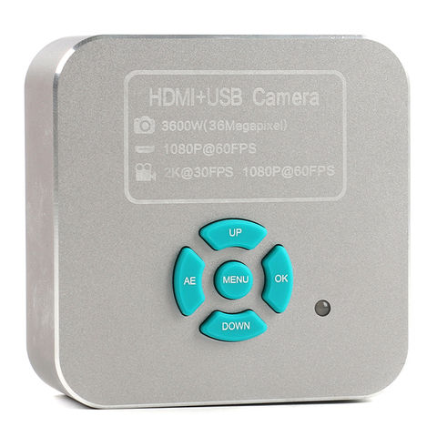 2022 36MP 1080P 2K USB HDMI Электронный цифровой промышленный видеомикроскоп с креплением для камеры телефона SMD CPU PCB ремонт пайки ► Фото 1/6