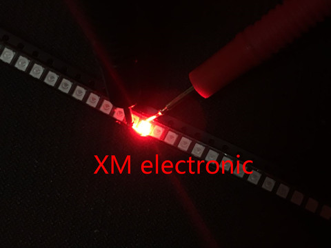 100 шт. 1210 3528 Красный SMD LED SMT PLCC-2 1500 MCD ультра яркий светодиод, новинка, Лидер продаж ► Фото 1/1