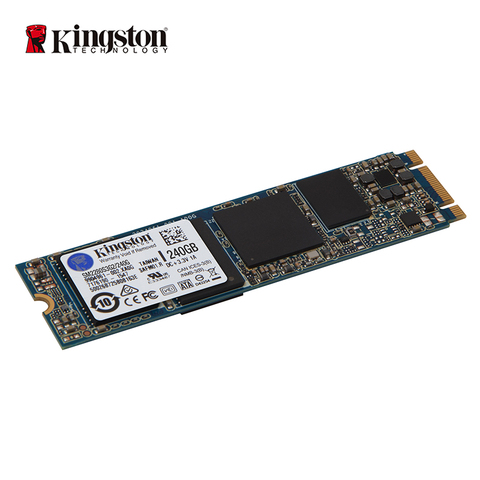 KINGSTON SSD SSDNow M.2 SATA G2 диск 120 ГБ 240 ГБ компактный безкорпусный дизайн подходит для ультратонких компьютеров ► Фото 1/2